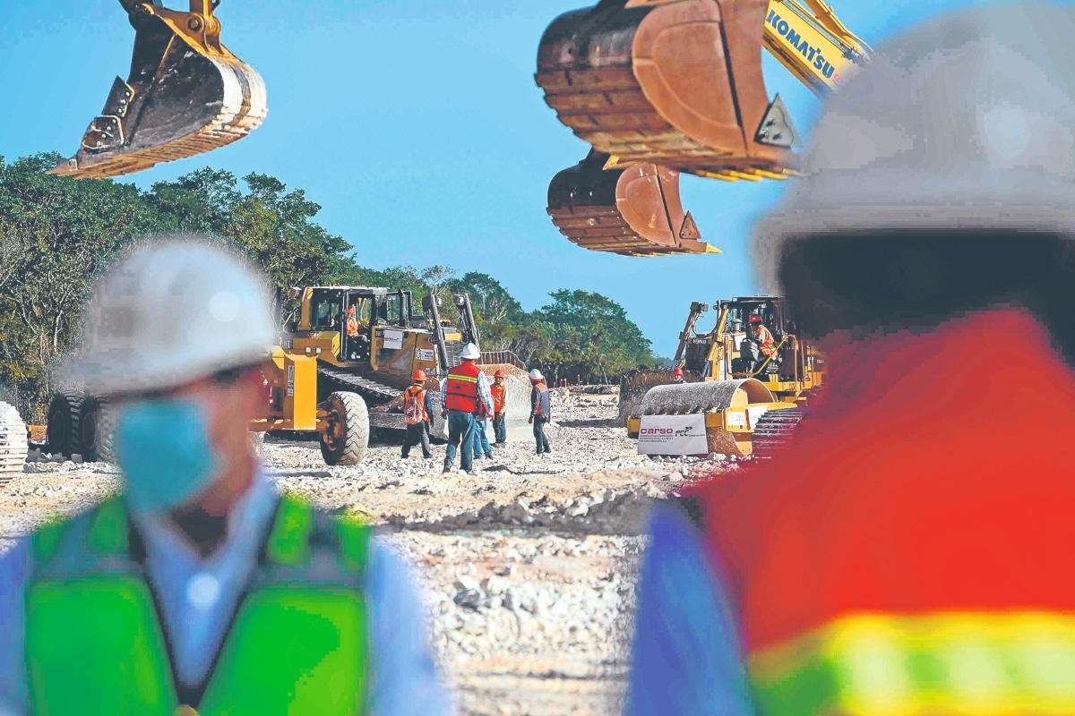 Las obras avanzan en el tramo 2 Dzitbalché-Calkini, en Campeche