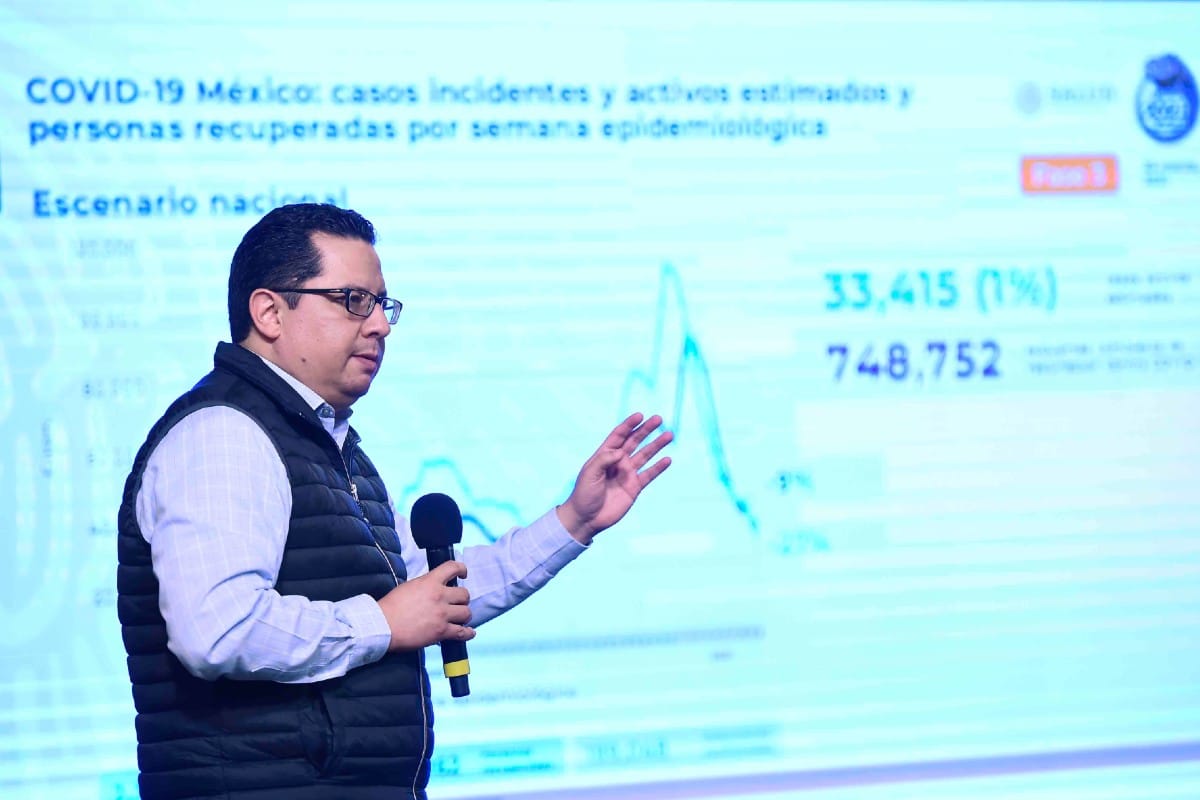 conferencia Covid-19 en México