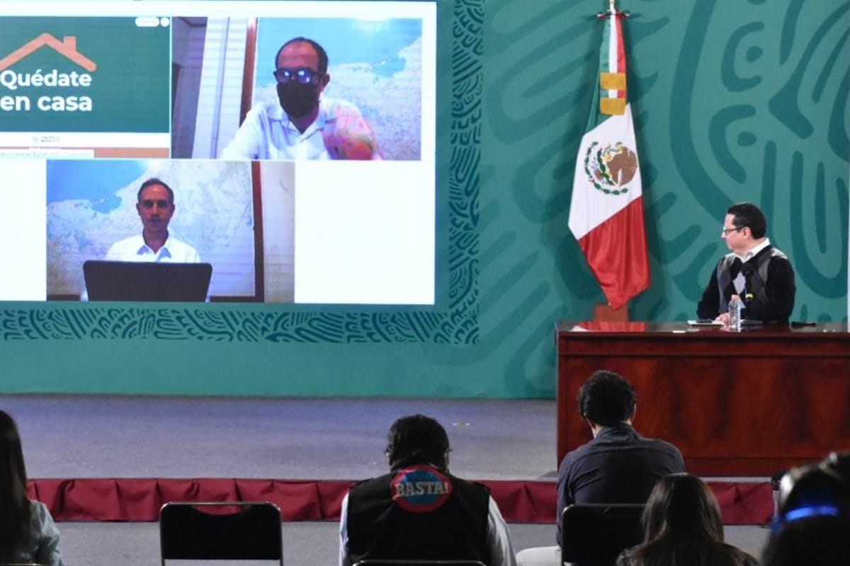 conferencia Covid-19 en México: Campeche