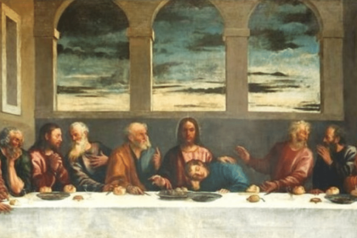 "Última Cena" Tiziano