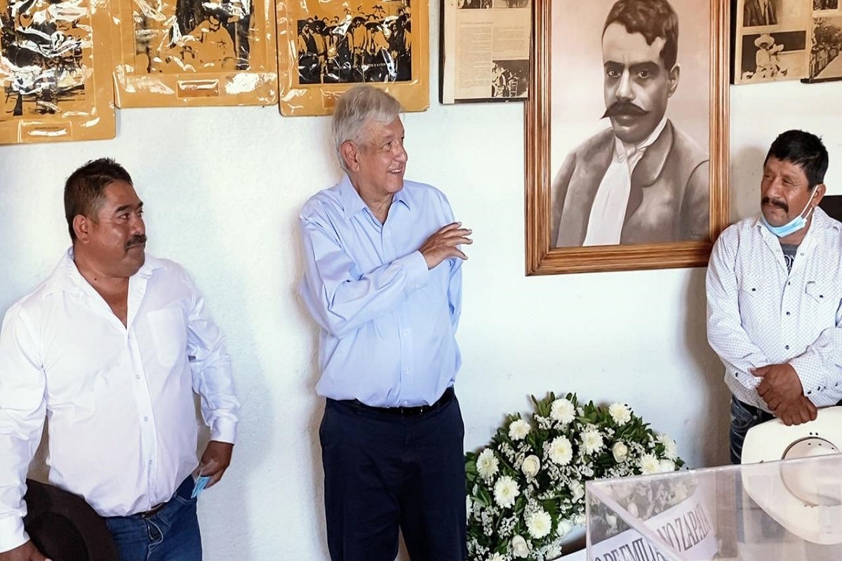 AMLO conmemoró el aniversario luctuoso de Emiliano Zapata