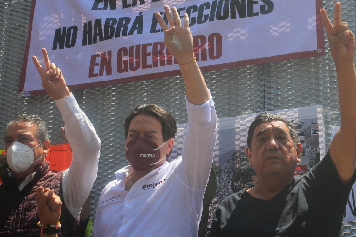 Mario Delgado convocó a una movilización pacífica en la urnas.