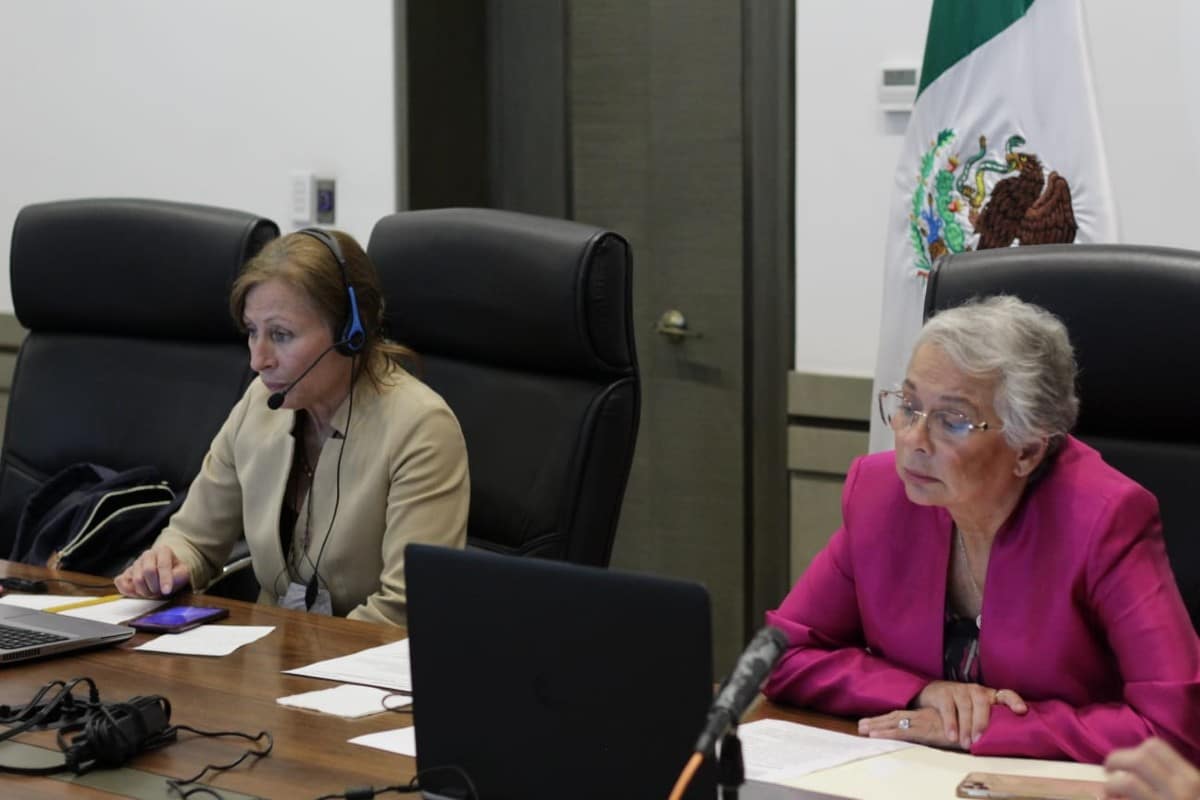 Olga Sánchez Cordero y Tatiana Clouthier: Destacan vacunación y reactivación económica en reunión con gobernadores