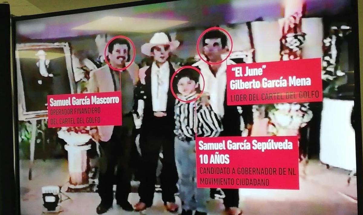Difunde Adrián de la Garza video que exhibe a Samuel García y su familia con “El June”