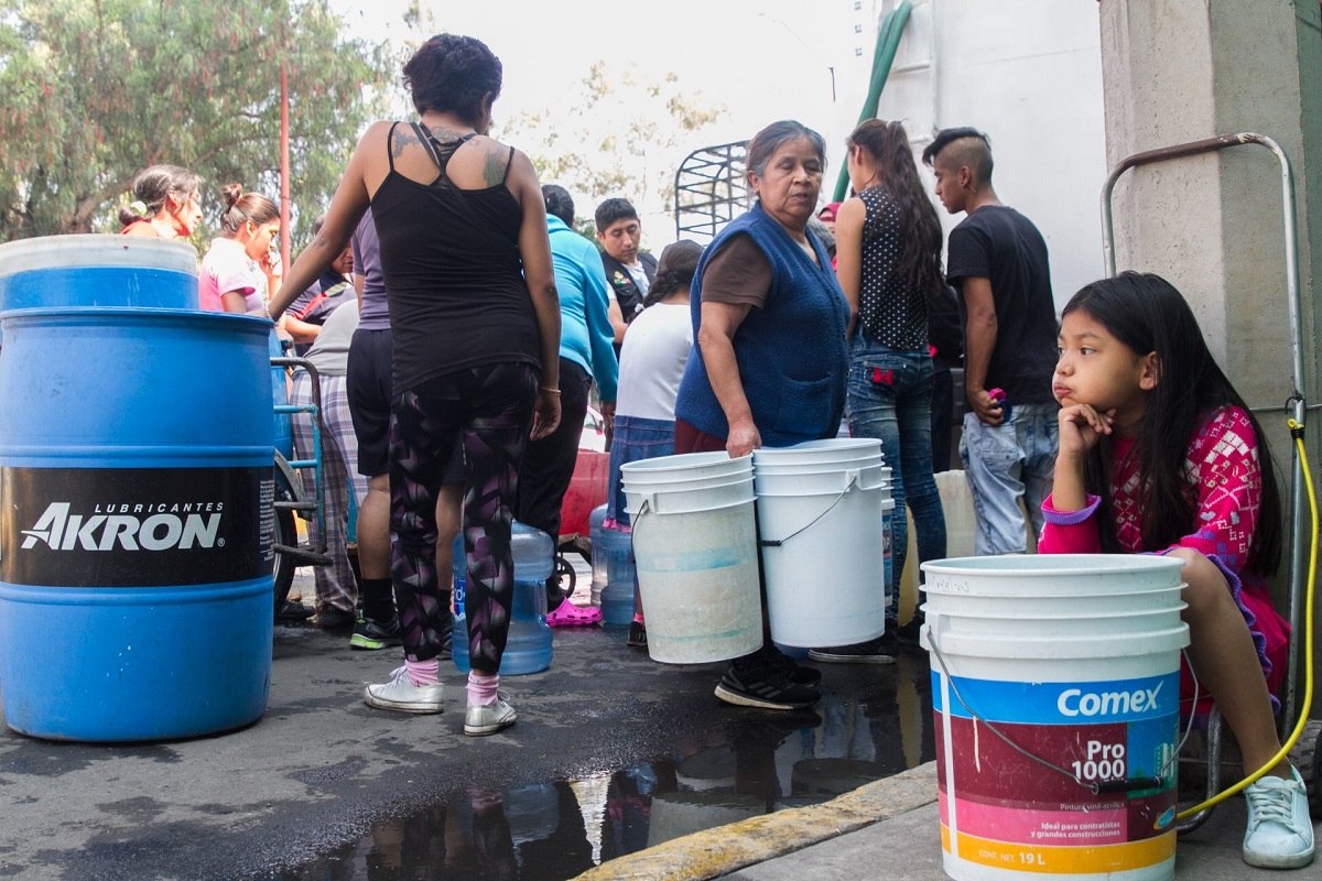 La escasez de agua pega a los niños mexicanos