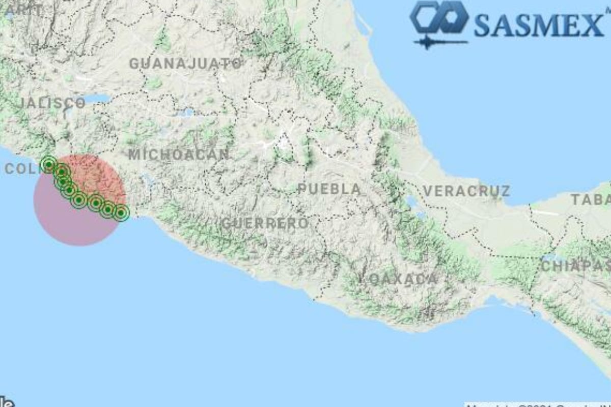 El sismo tuvo lugar minutos después de la prueba de audio de la alerta sísmica en la Ciudad de México.