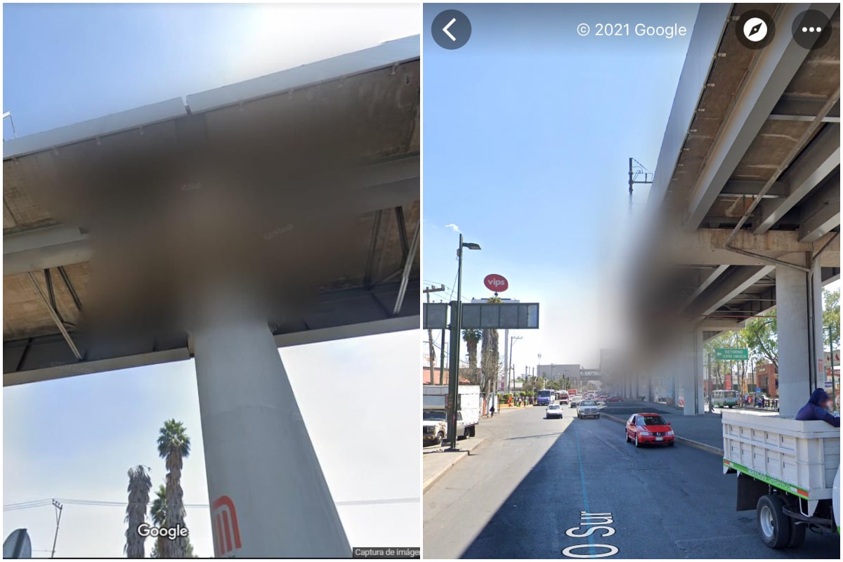 Google Maps censuró el área donde ocurrió el accidente del metro en la  Línea 12? - 24 Horas