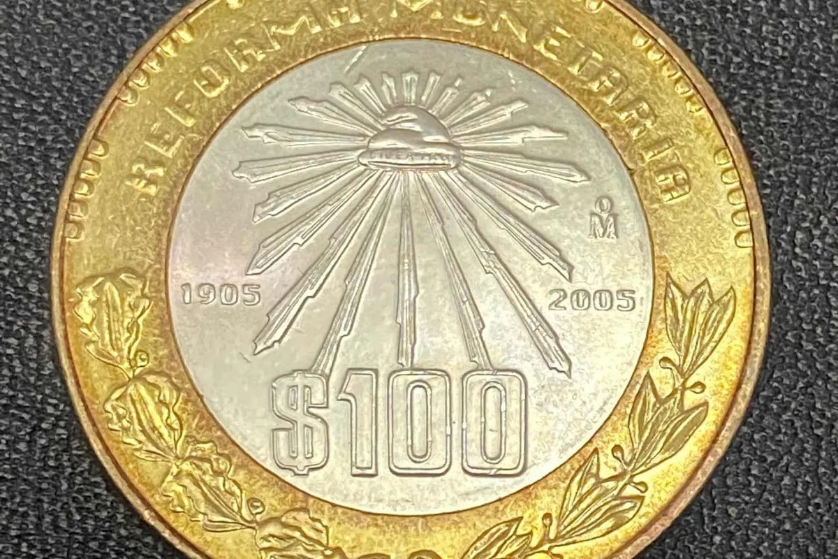 Moneda de 100 pesos