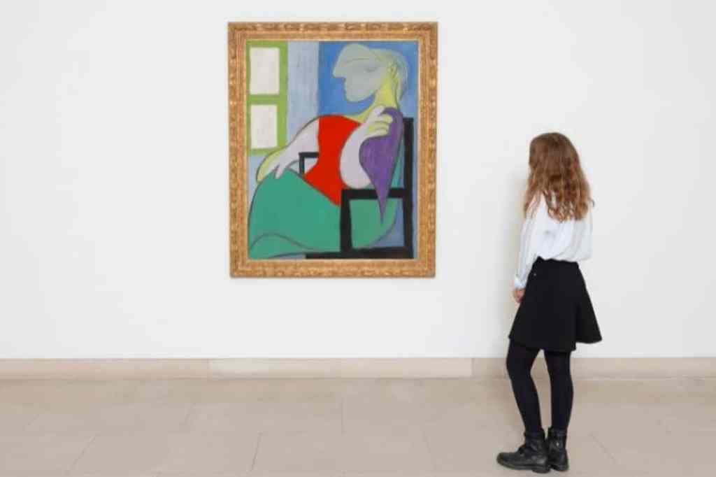 Pablo Picasso "Mujer sentada junto a una ventana (Marie-Therese)"
