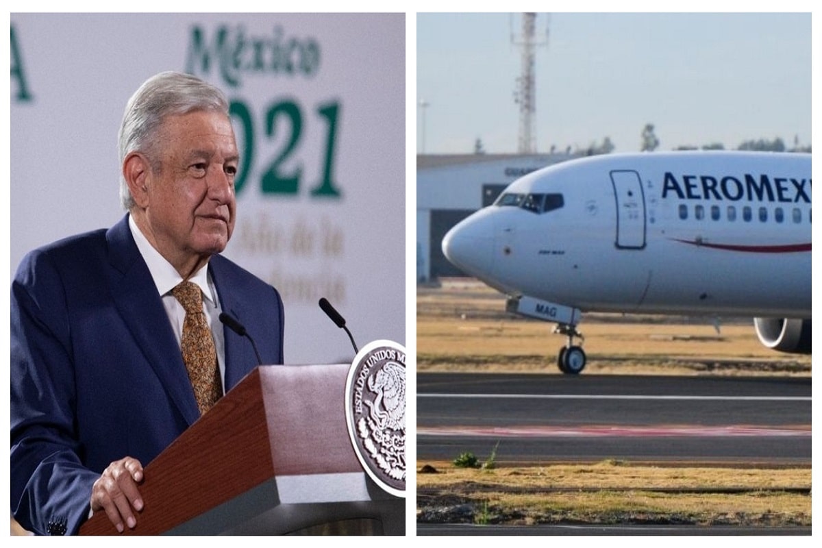 AMLO se refirió a la seguridad aérea en México