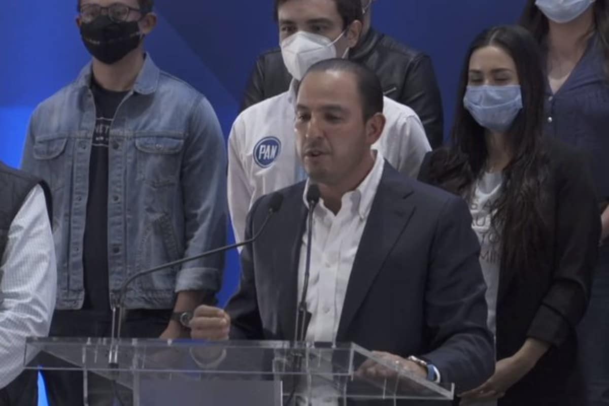 Marko Cortés anuncia la ventaja del PAN en Querétaro