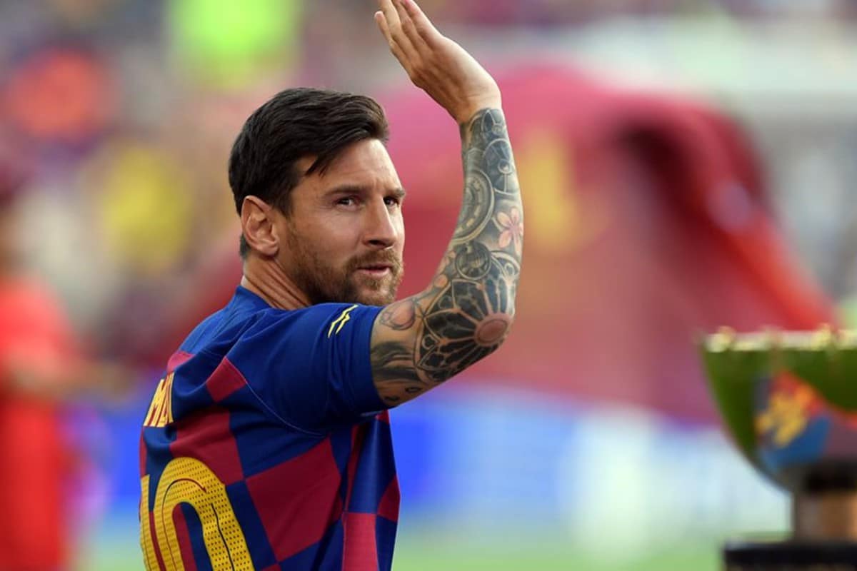 Messi termina contrato con el Barcelona