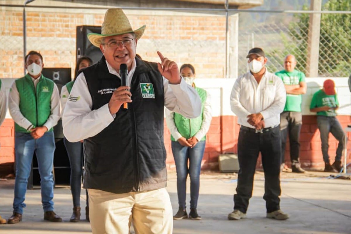 De la Mora descartó declinar a favor del candidato de Morena a la gubernatura de Michoacán.
