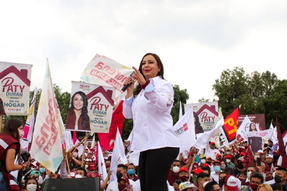 Patricia Durán cierra campaña en Naucalpan