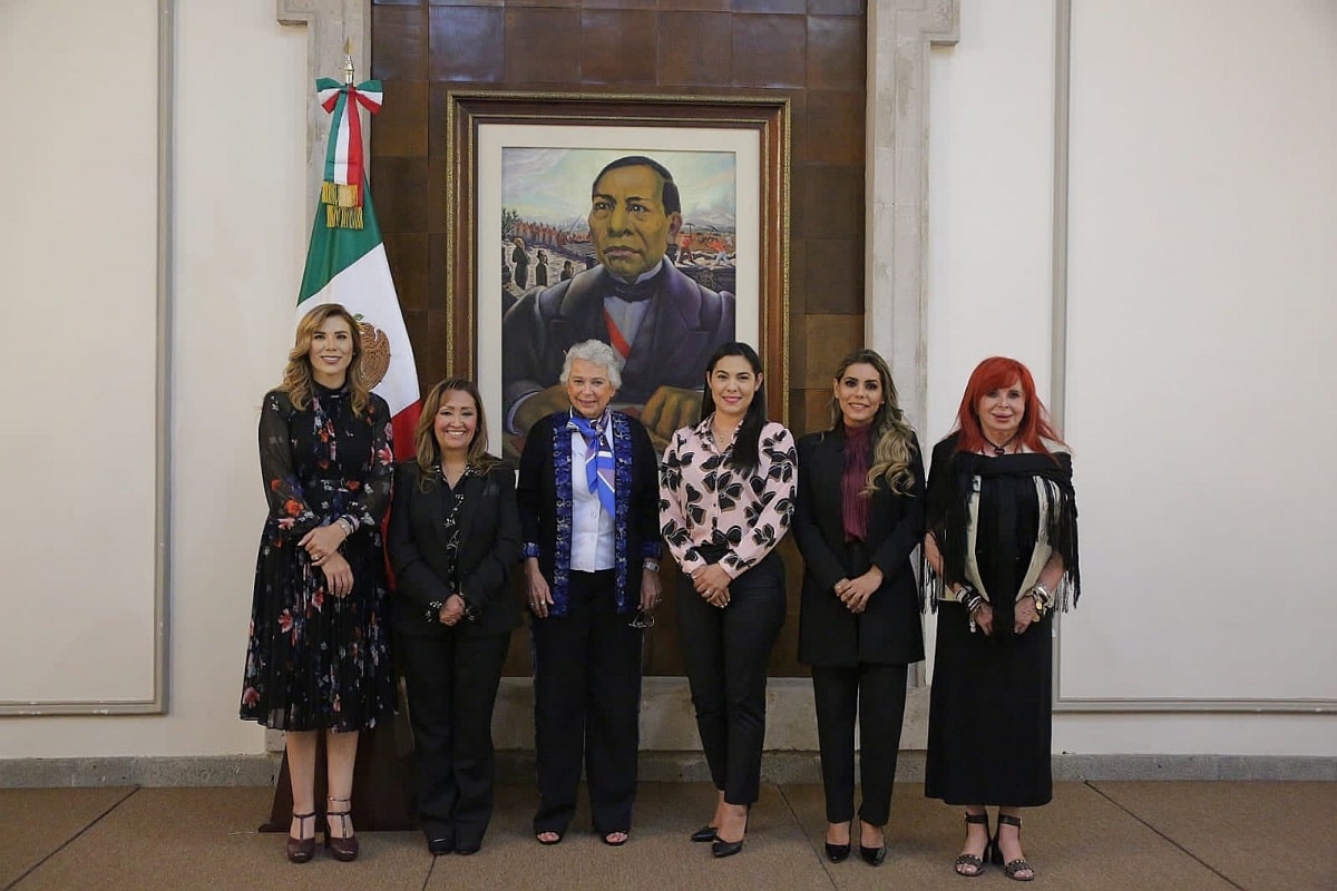 Reunión de Sánchez Cordero con gobernadoras