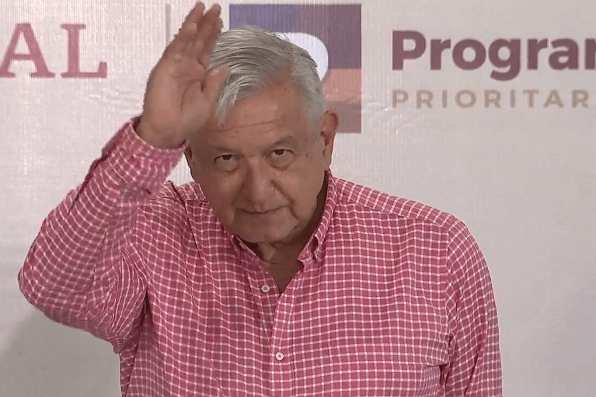 El presidente López Obrador de gira en Sonora