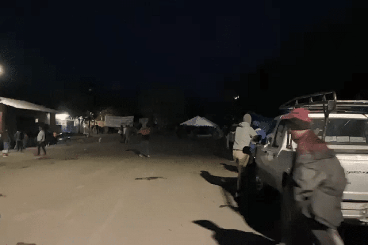 Enfrentamiento en Aguililla en Michoacán