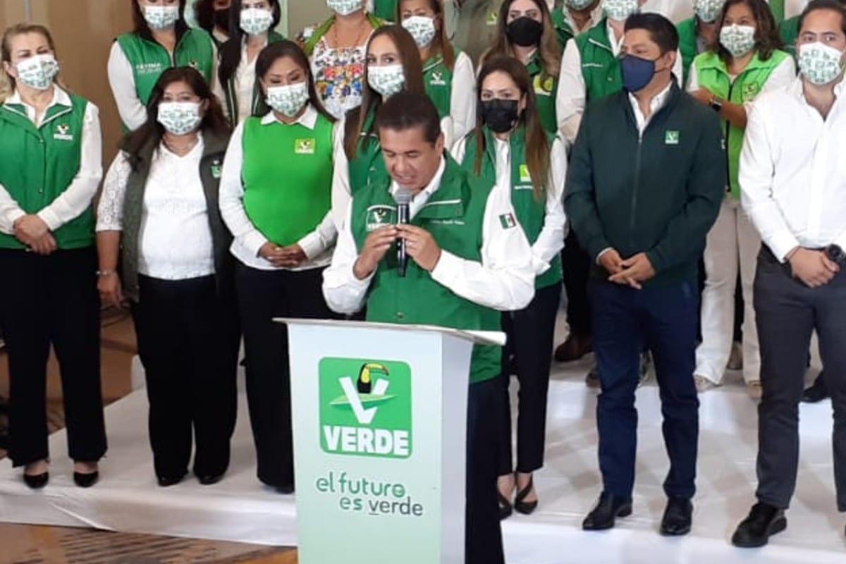 Carlos Puente líder de Diputados del Verde