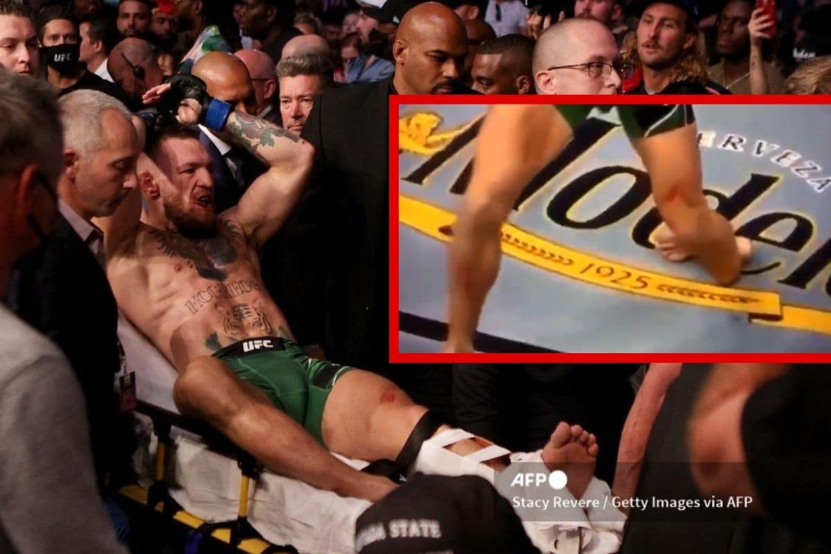 Video. Luego de una impactante lesión, Conor McGregor pierde su pelea ante Poirier