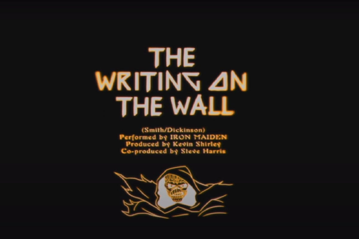 The Writing On The Wall, nuevo sencillo de Iron Maiden