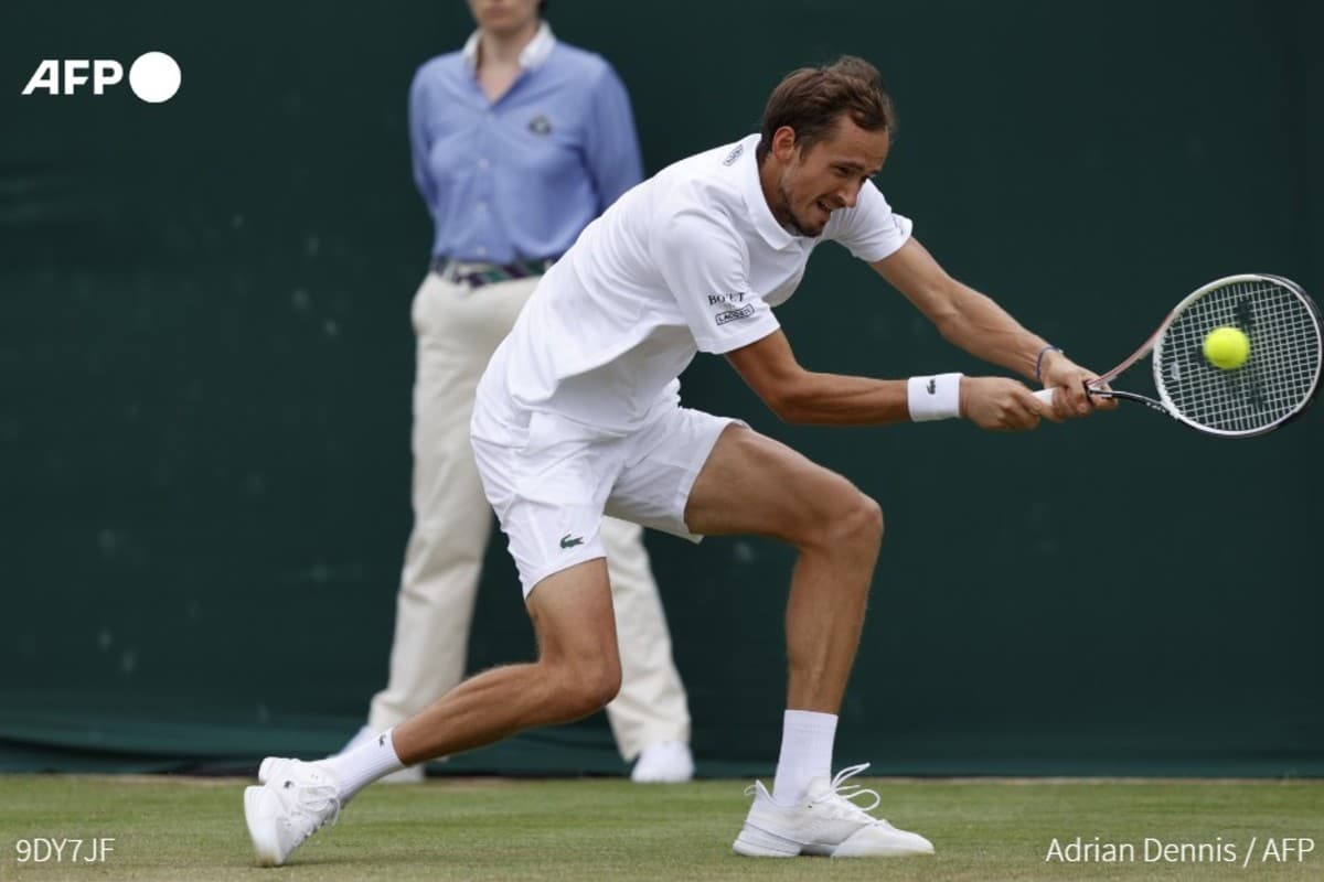 Daniil Medvedev es eliminado en Wimbledon