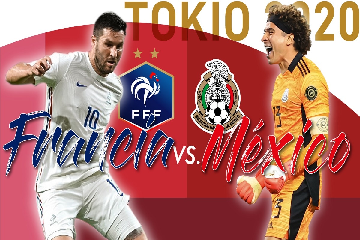 México contra Francia en Olímpicos de Tokio