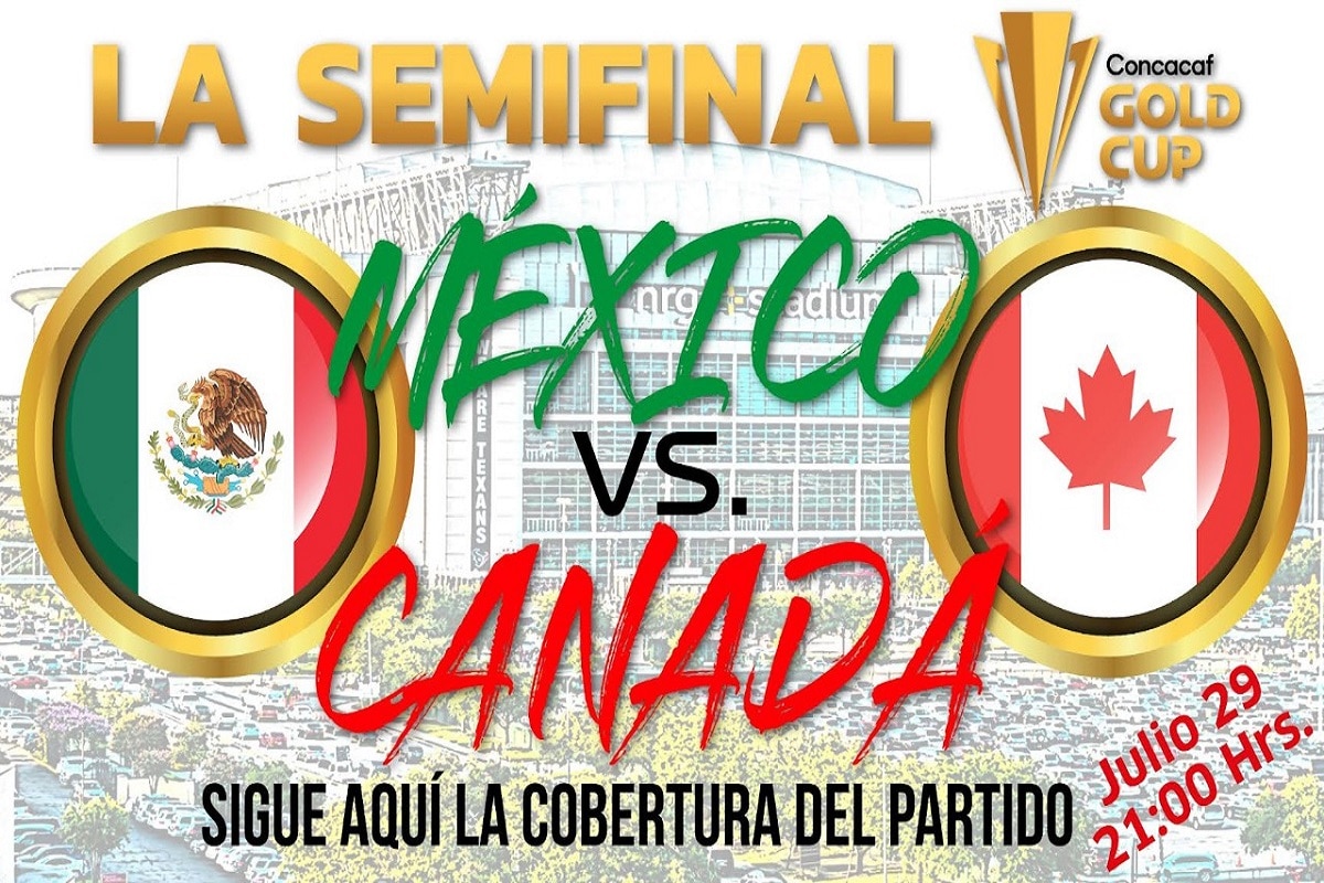 México contra Canadá en Copa Oro