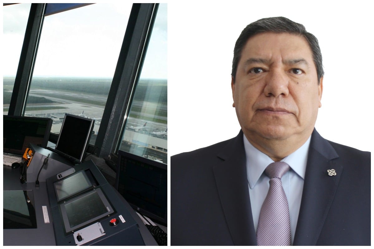 Víctor Manuel Hernández Sandoval director de Servicios a la Navegación en el Espacio Aéreo Mexicano (Seneam)