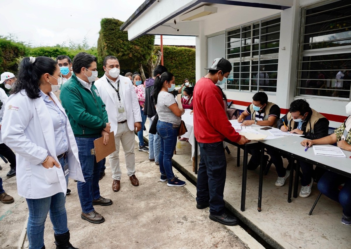 El titular del Seguro Social informó que Chiapas ya no ocupa el último lugar en vacunación contra el Covid-19