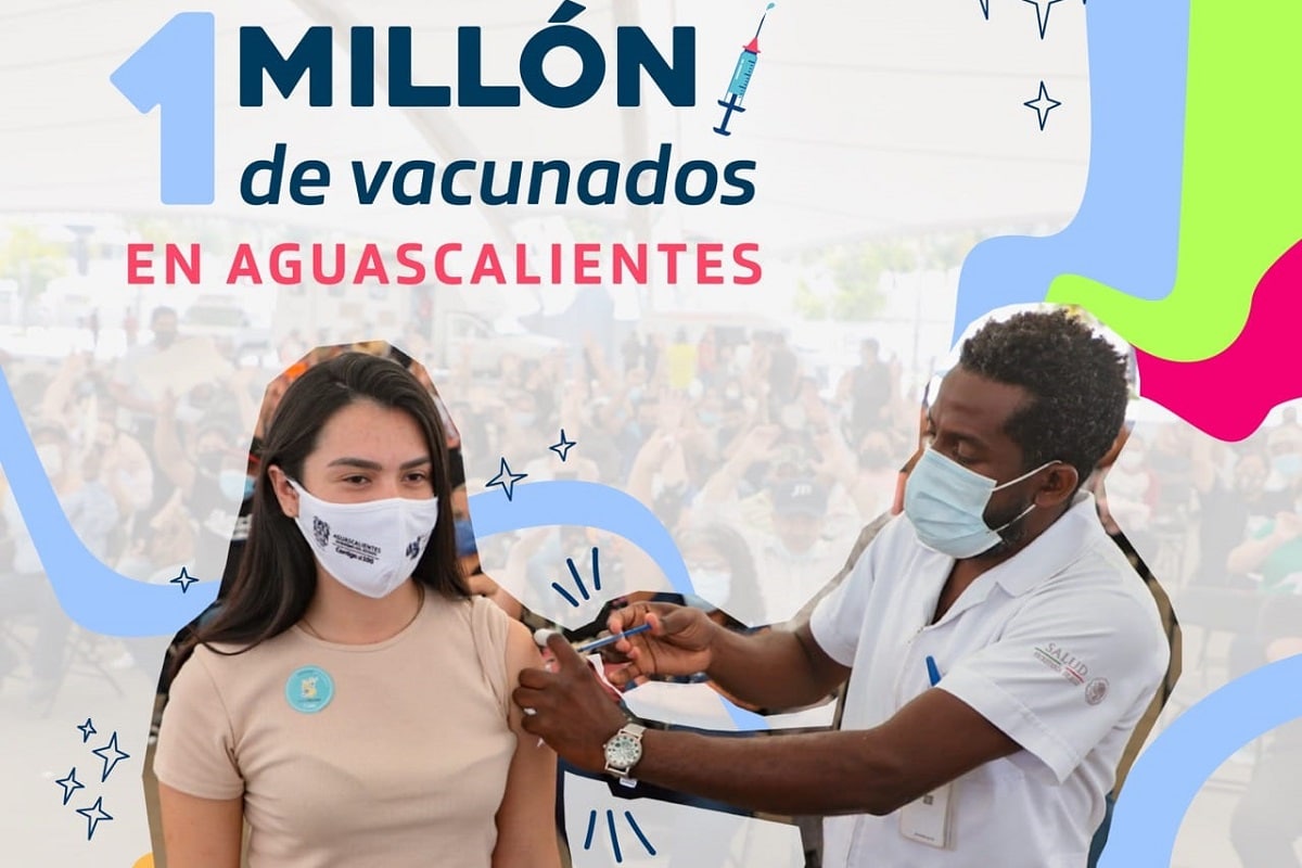 Un millón de vacunas en Aguascalientes