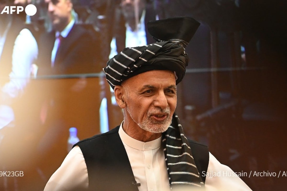Ashraf Ghani abandonó Afganistán