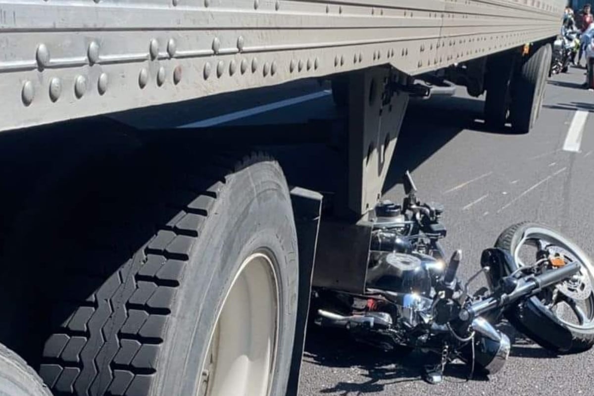 El accidente tuvo lugar en la autopista México-Cuernavaca a la altura de Tres Marías.