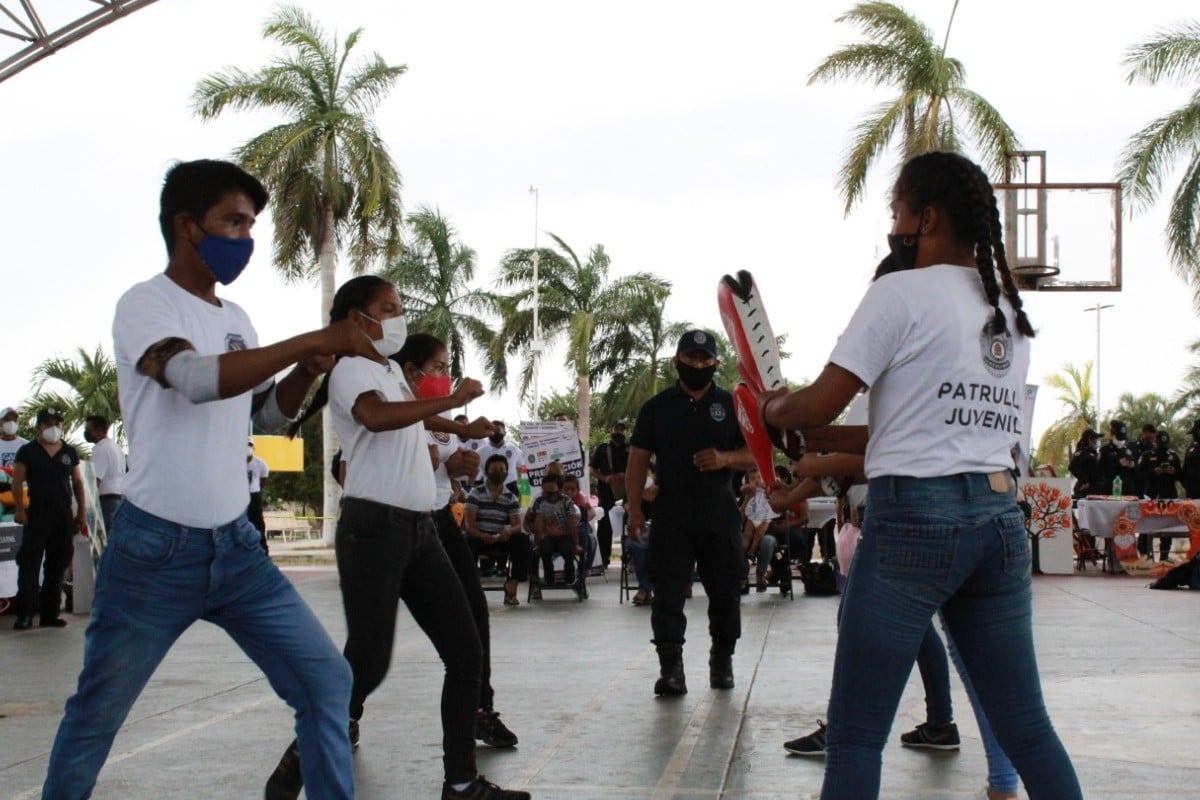 Jóvenes de seis municipios de Quintana Roo participaron en las actividades.