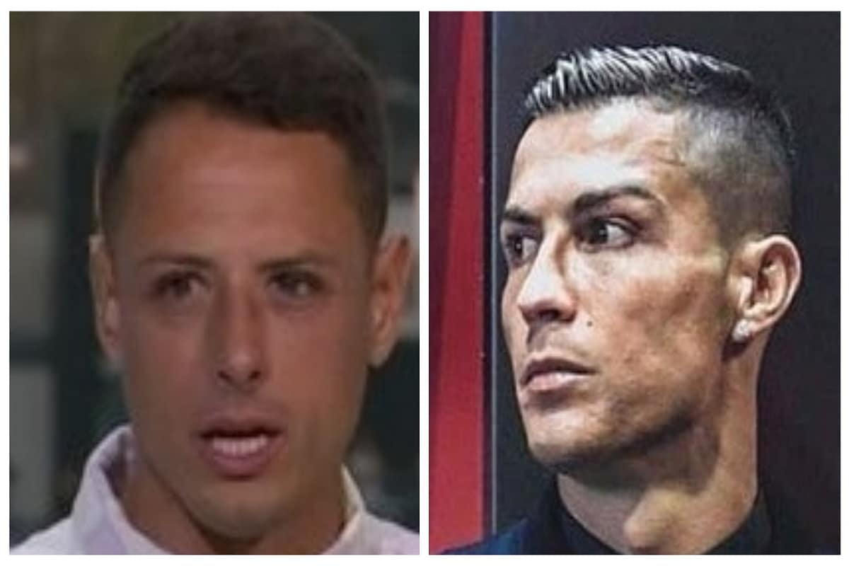 Chicharito y Ronaldo