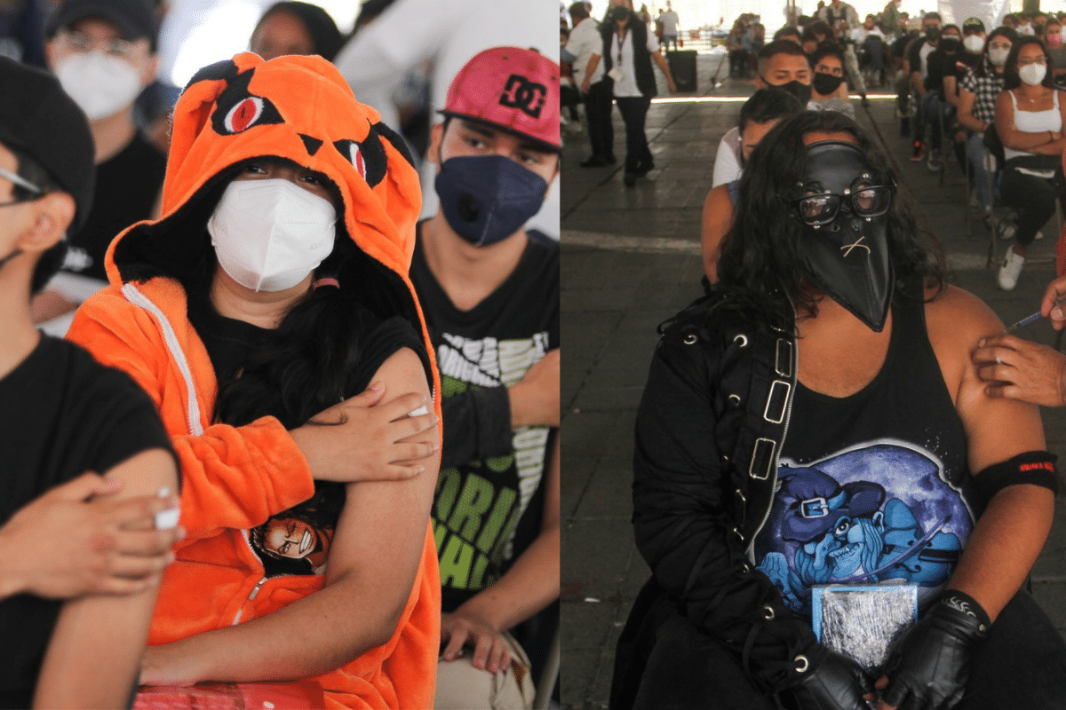 Jóvenes en Xochimilco recibirán premios si se disfrazan para su vacuna