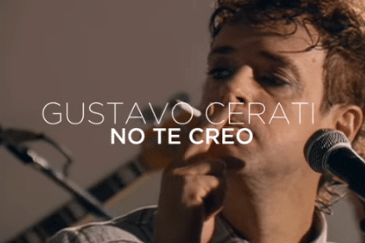 Celebran cumpleaños de Gustavo Cerati con un video inédito de "No te creo"