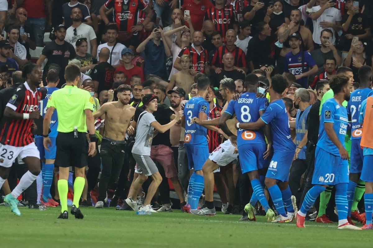 Varios jugadores, como Payet, el brasileño Luan Peres y Mattéo Guendouzi resultaron ligeramente heridos