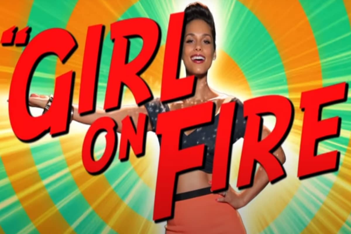Girl on Fire de Alicia Keys