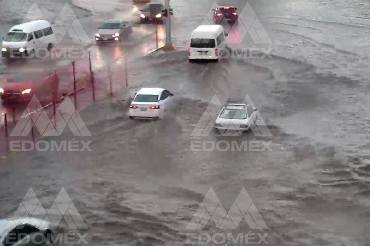 Inundaciones en el municipio de Ecatepec