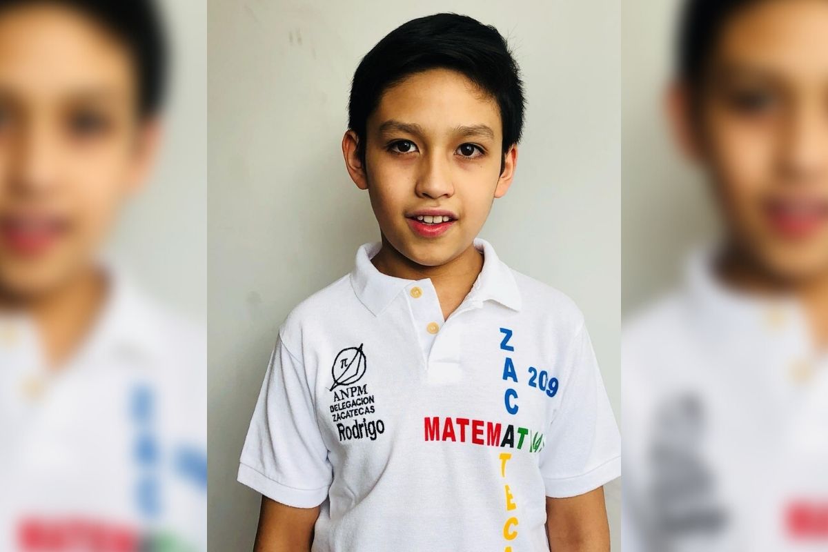 l es el niño de 11 años que ganó una medalla de oro para México en las Olimpiadas de Matemáticas