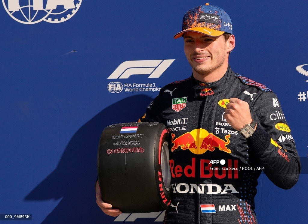 "La pole es la mejor posición para salir", explicó Verstappen, que logró su sexta pole en los últimos siete grandes premios.