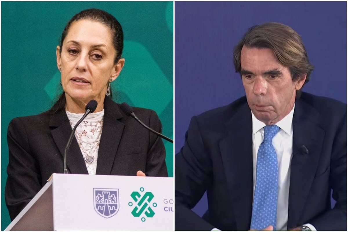 Claudia Sheinbaum expresó su postura sobre las declaraciones de Aznar