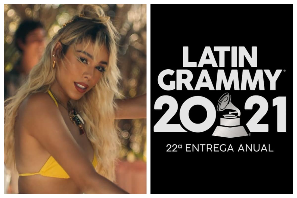 Danna Paola es la única mujer nominada en la categoría “mejor álbum vocal pop”