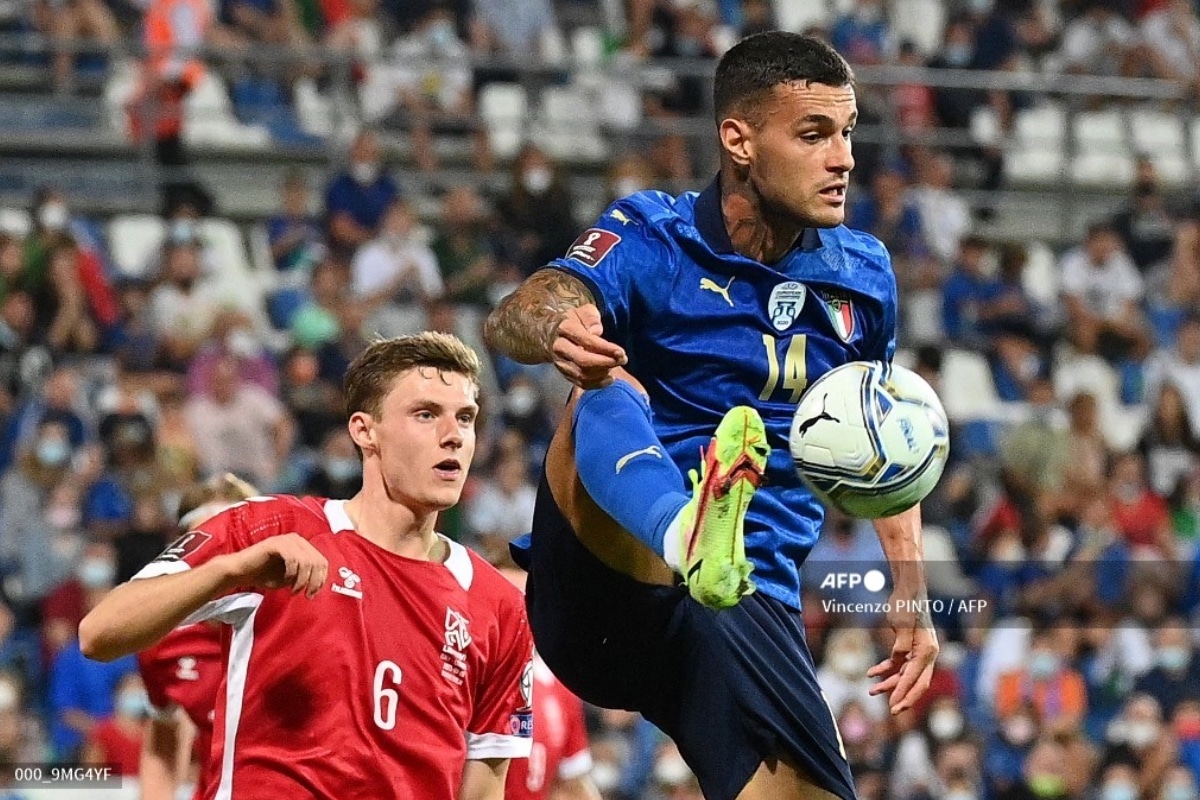Italia golea a Lituania rumbo a Qatar 2022