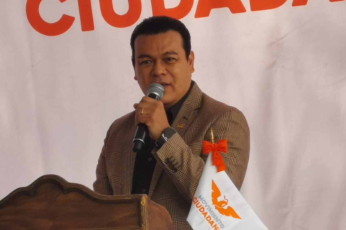 Juan Zepeda dirigente de MC en el Edomex