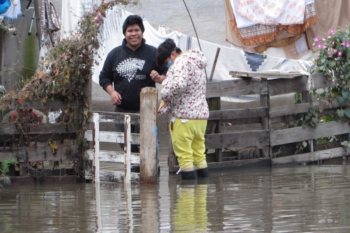Habitantes de Cancún, Quintana Roo, y San Miguel Totoltepec, en el Estado de México, resultaron afectados por las precipitaciones