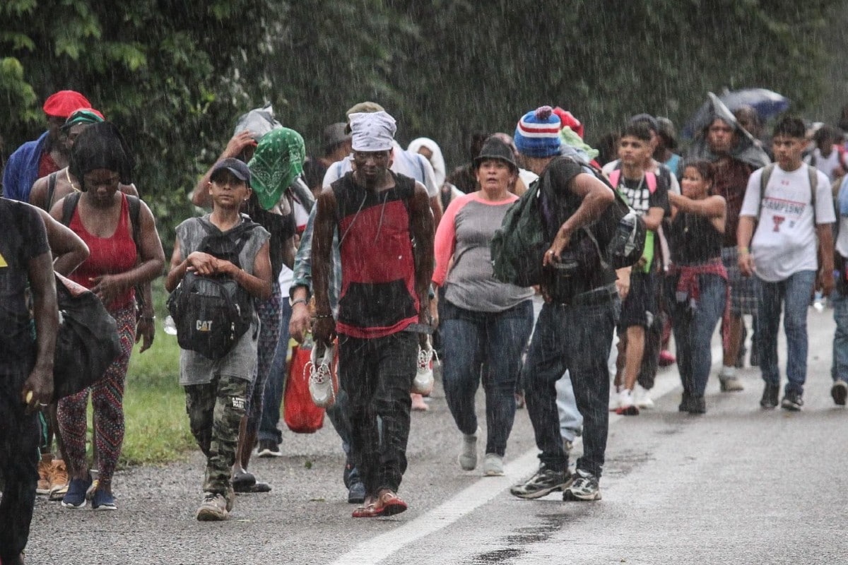 El Gobierno de México informó de las acciones de rescate de migrantes.