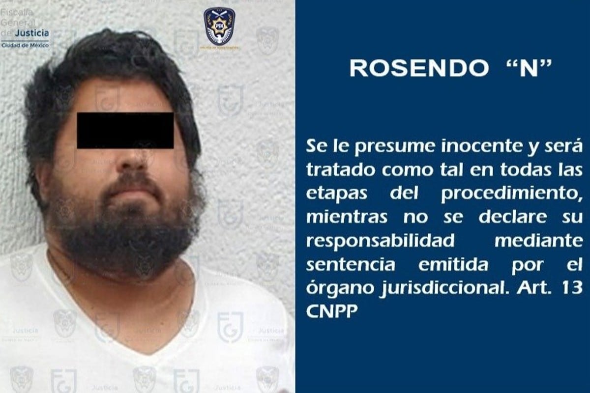 Rosendo N, abogado de Miss Moni fue detenido en Tlalpan.