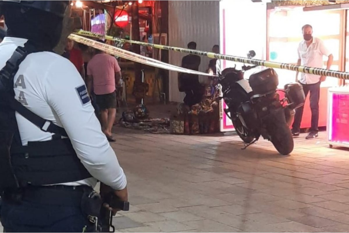Foto: Quadratin | Tras el ataque, la mujer fue trasladada a un hospital en Playa del Carmen