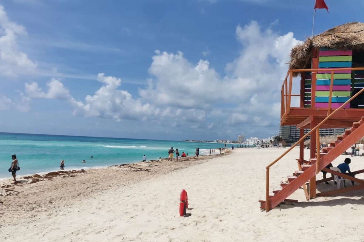 Sin sargazo, celebra Quintana Roo el Día Mundial de la Playa